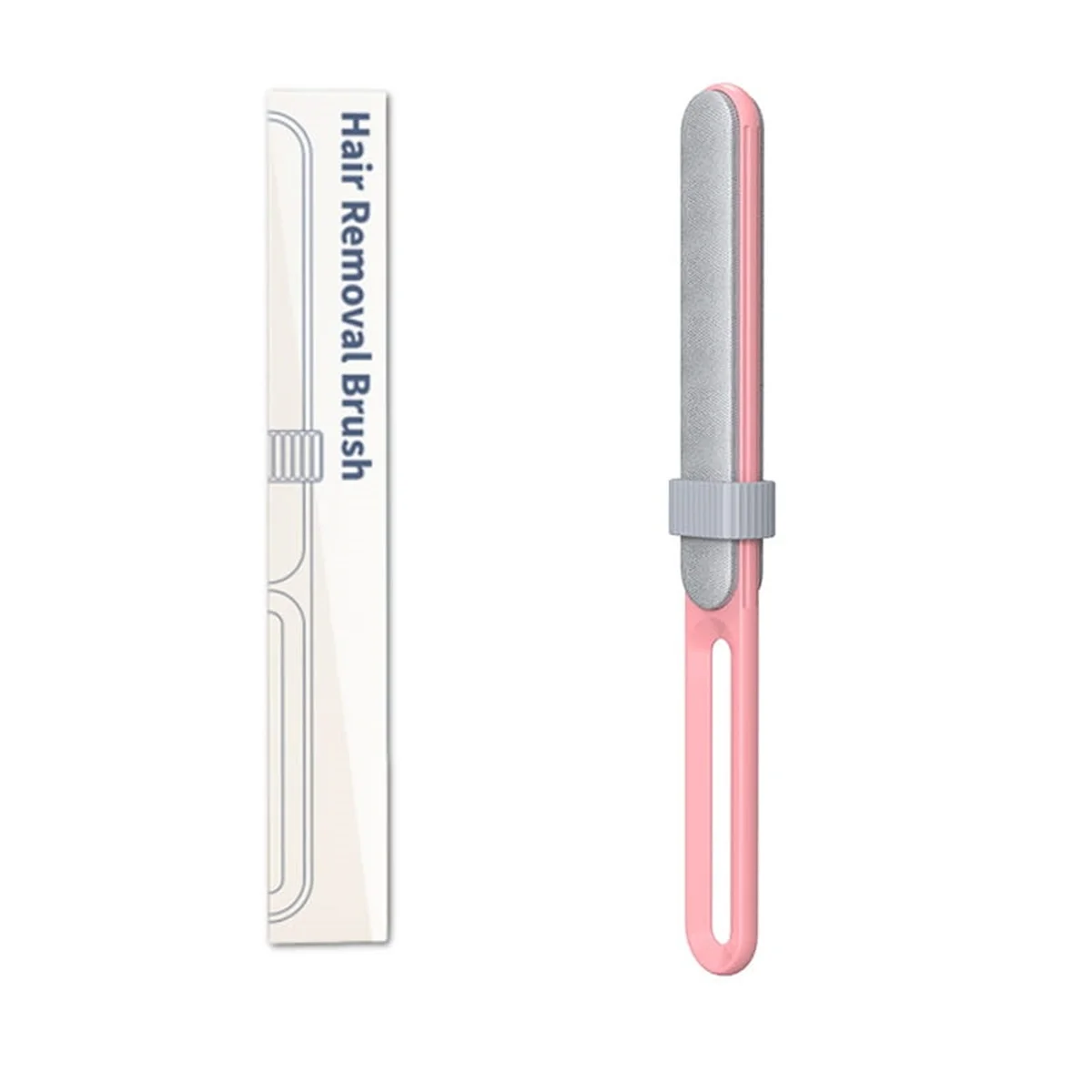 Szczotka Do Sierści Zwierząt z Pierścieniem Czyszczącym – Reusable Hair Cleaner Pet Hair Brush